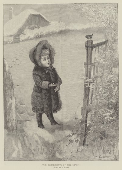 The Compliments of the Season by William Shakespeare Burton